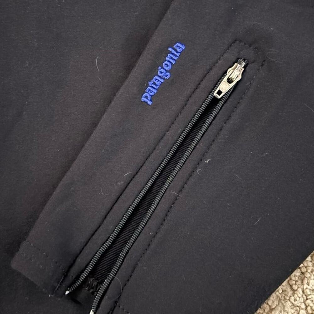 Patagonia Vintage Black Leggings Base Layer Small